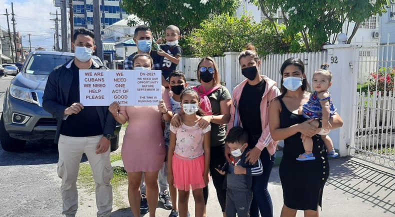 Cuban Citizens Appeal for Visas