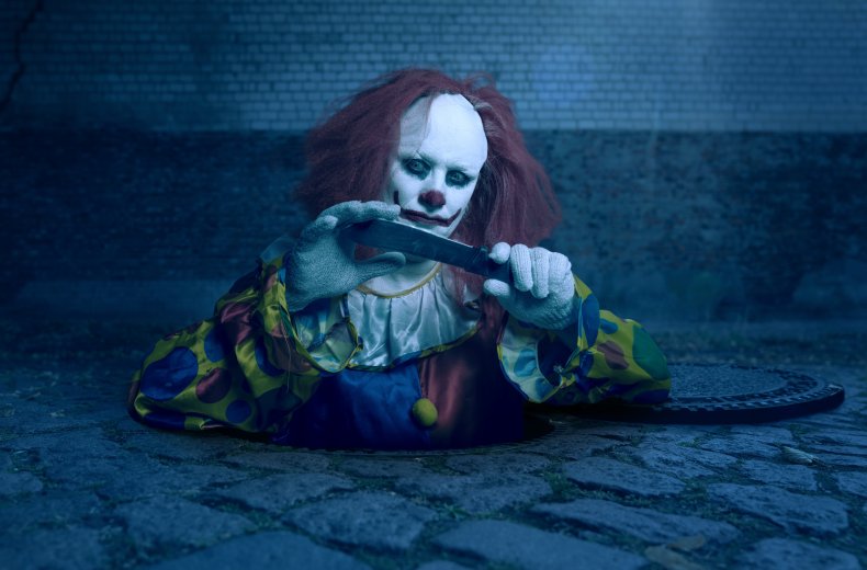 File photo of a killer clown.