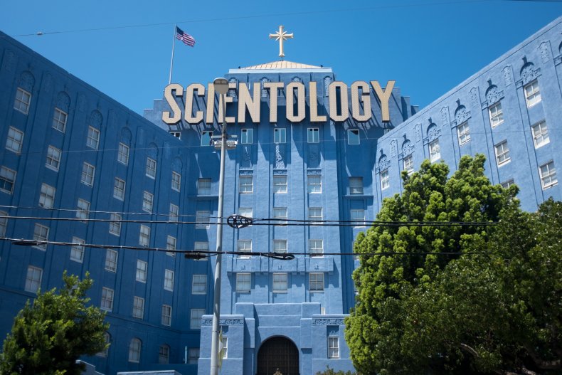 Church of Scientology building in Hollywood