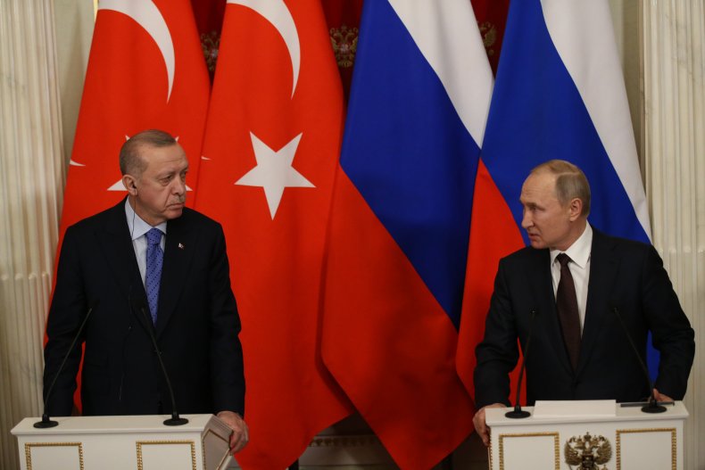 Erdogan Meets With Putin