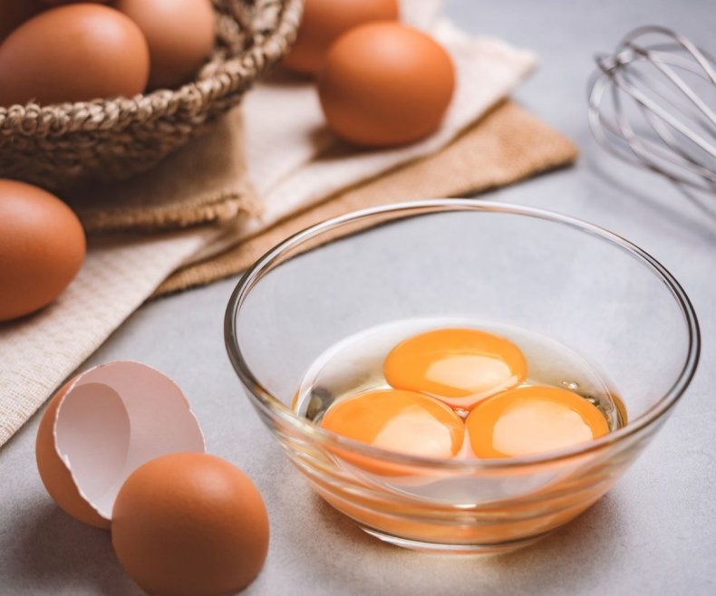 Stock image of eggs