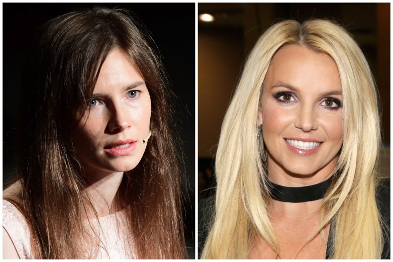 Amanda Knox and Britney Spears