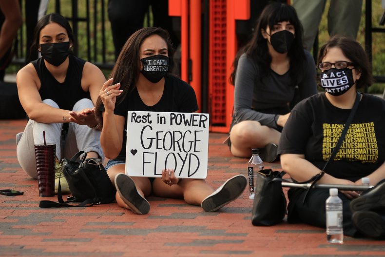 George Floyd Vigil