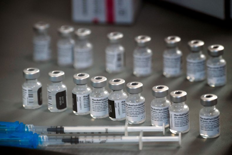 Pfizer vaccine vials