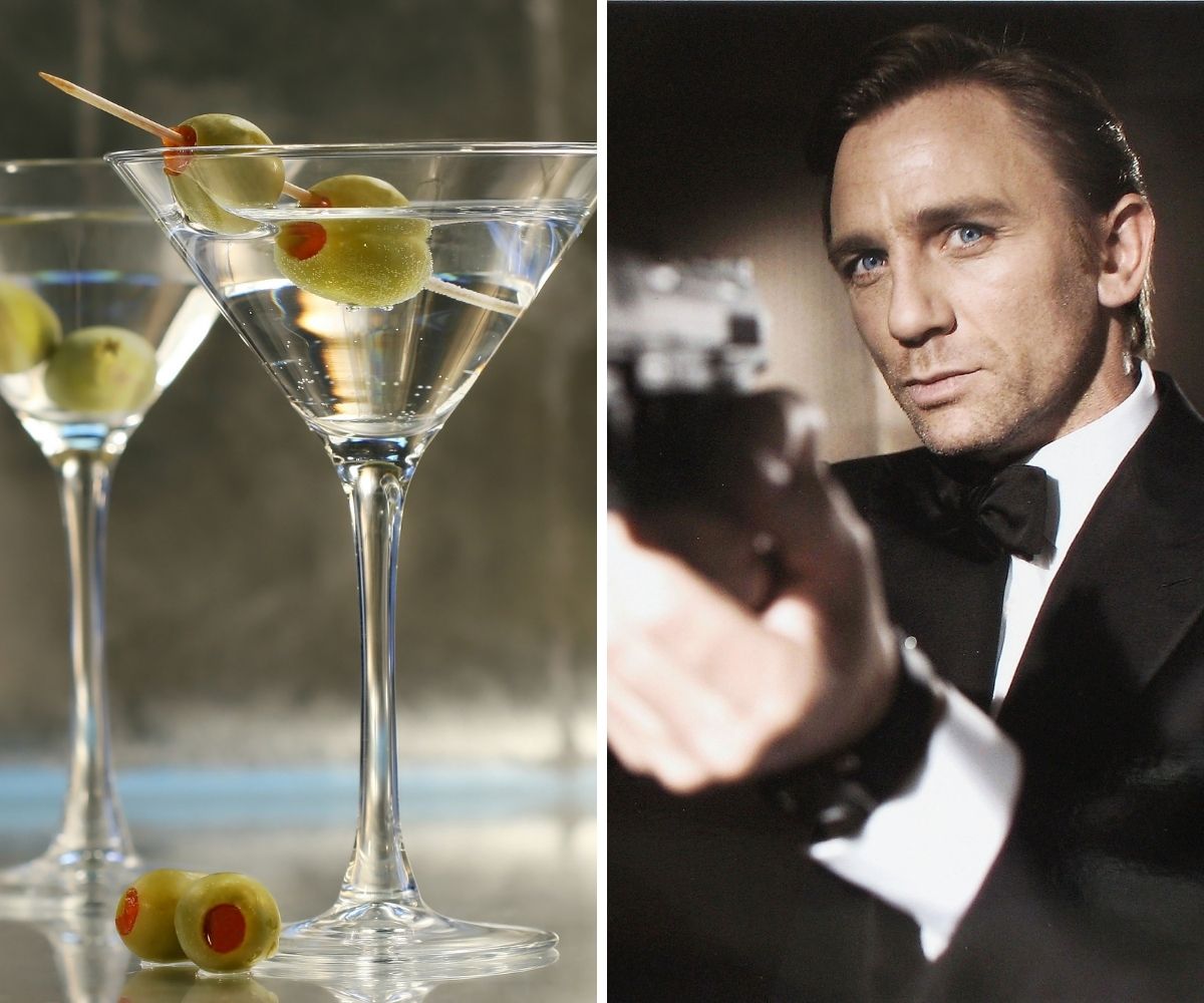 james bond martini shaken not stirred