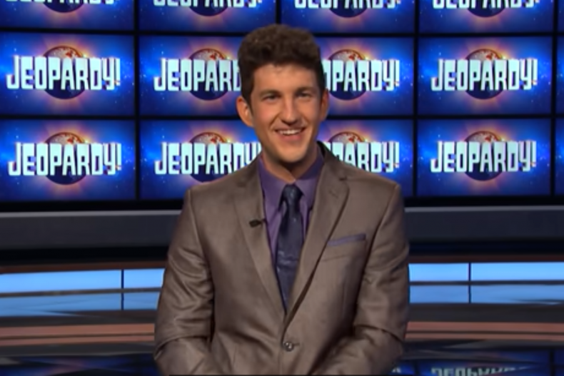Matt Amodio has won $1million on Jeopardy!