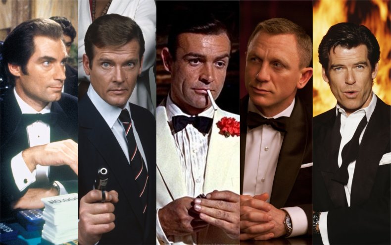 Every James Bond actor ranked by deadliness.