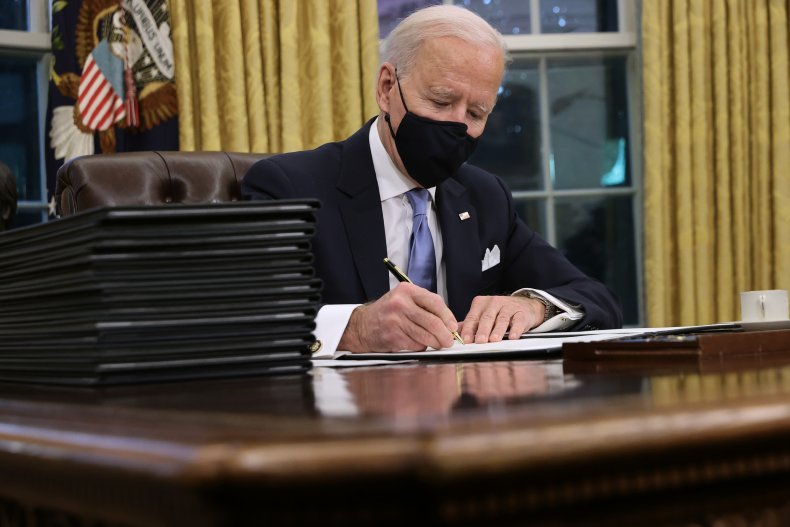 Joe Biden Marks Inauguration With Full Day
