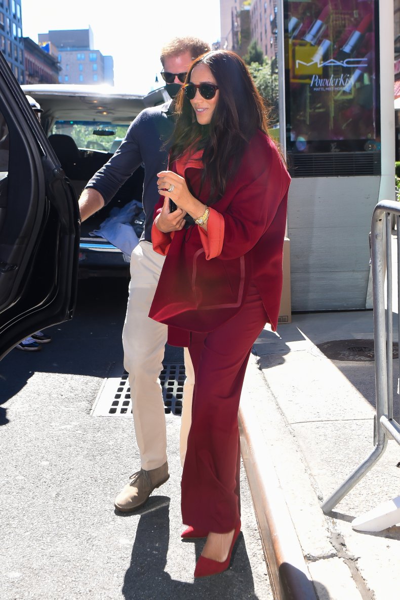 Prince Harry and Meghan Markle in Harlem