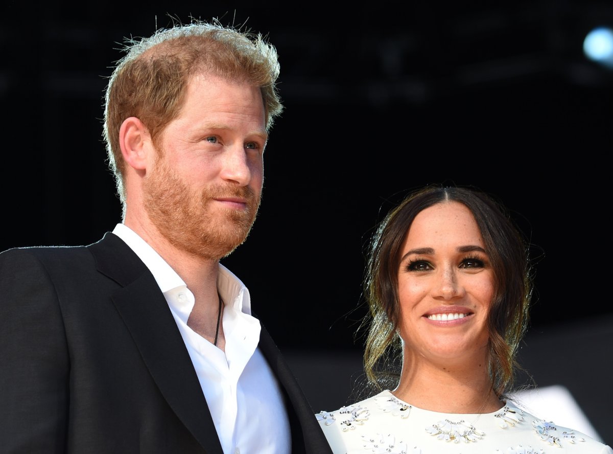 Prince Harry and Meghan at Global Citizen