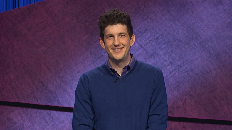 Matt Amodio has won 33 Jeopardy! games