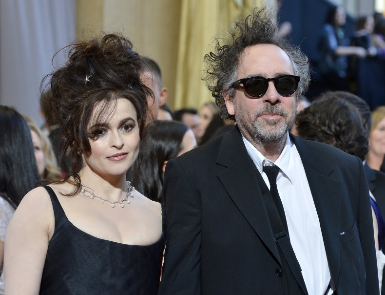 Helena Bonham Carter and Tim Burton