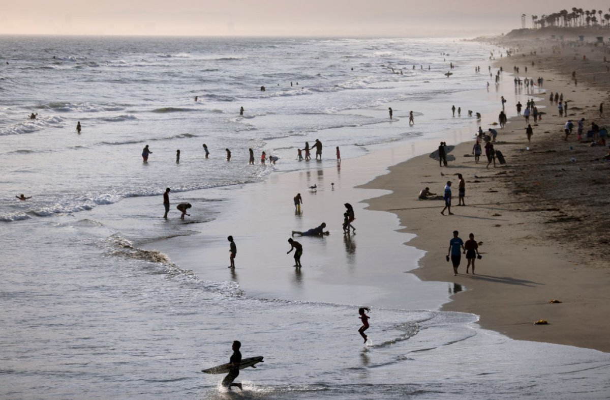 The oil spill affected Huntington Beach 