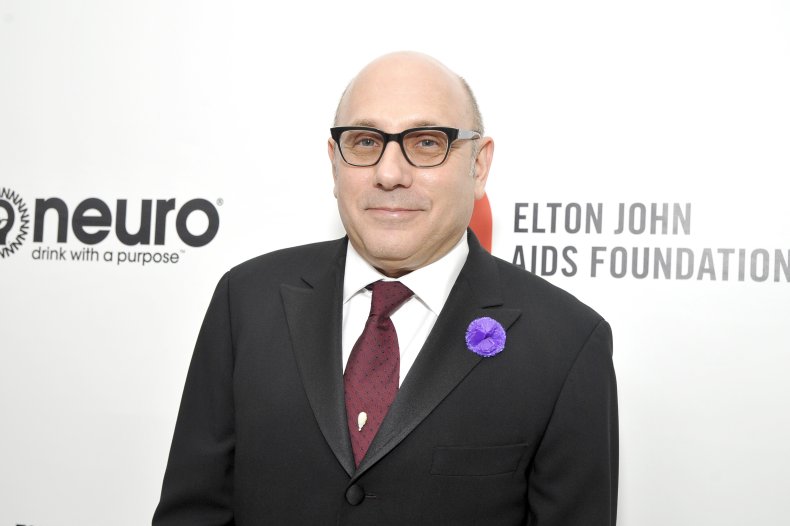 Willie Garson at Oscars viewing party