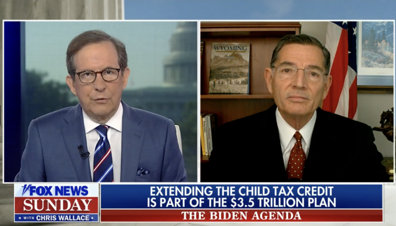 Chris Wallace and John Barrasso
