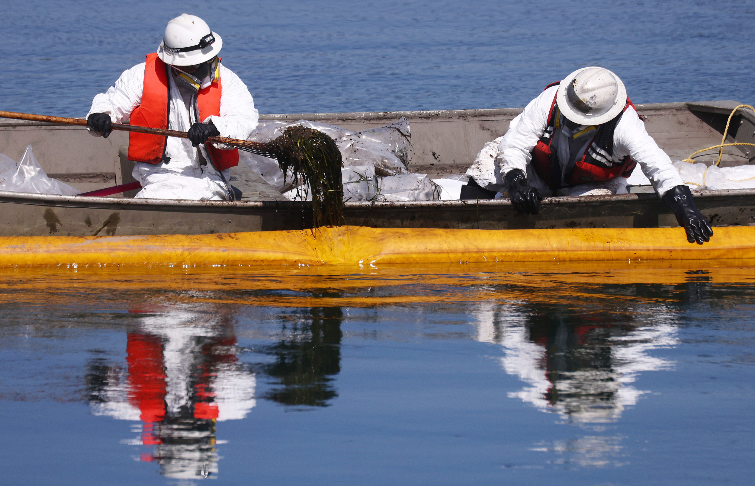 Huntington Beach Oil Spill Videos Show 126,000 Gallon Leak That Has Killed Wildlife