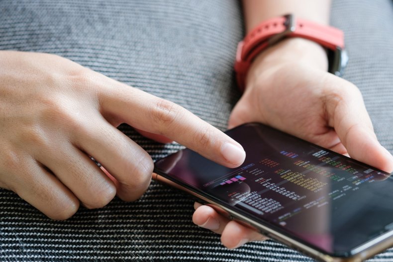 Criptovaluta sul telefono