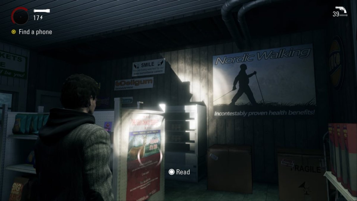 Now Alan Wake Remastered has a Control Easter egg