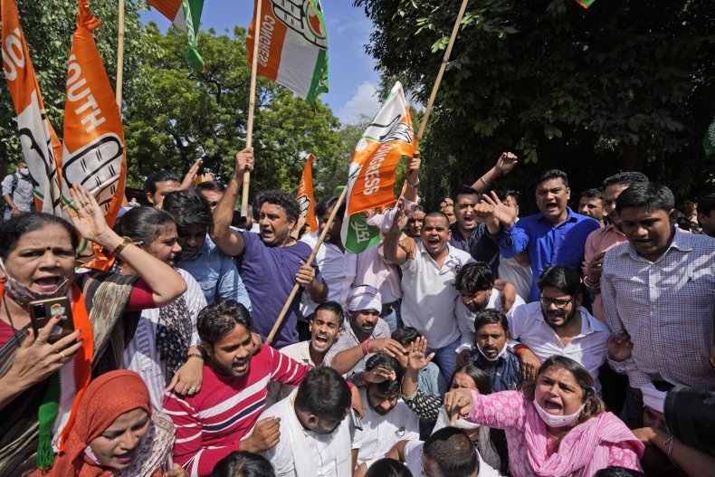 Violence Breaks Out at India Protests