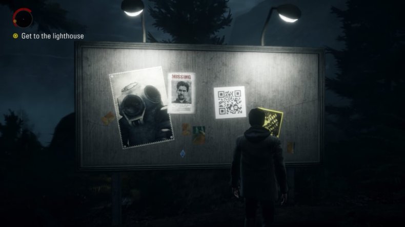 Alan Wake Remastered QR Code Location