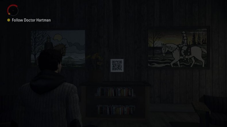 Alan Wake QR Code Location