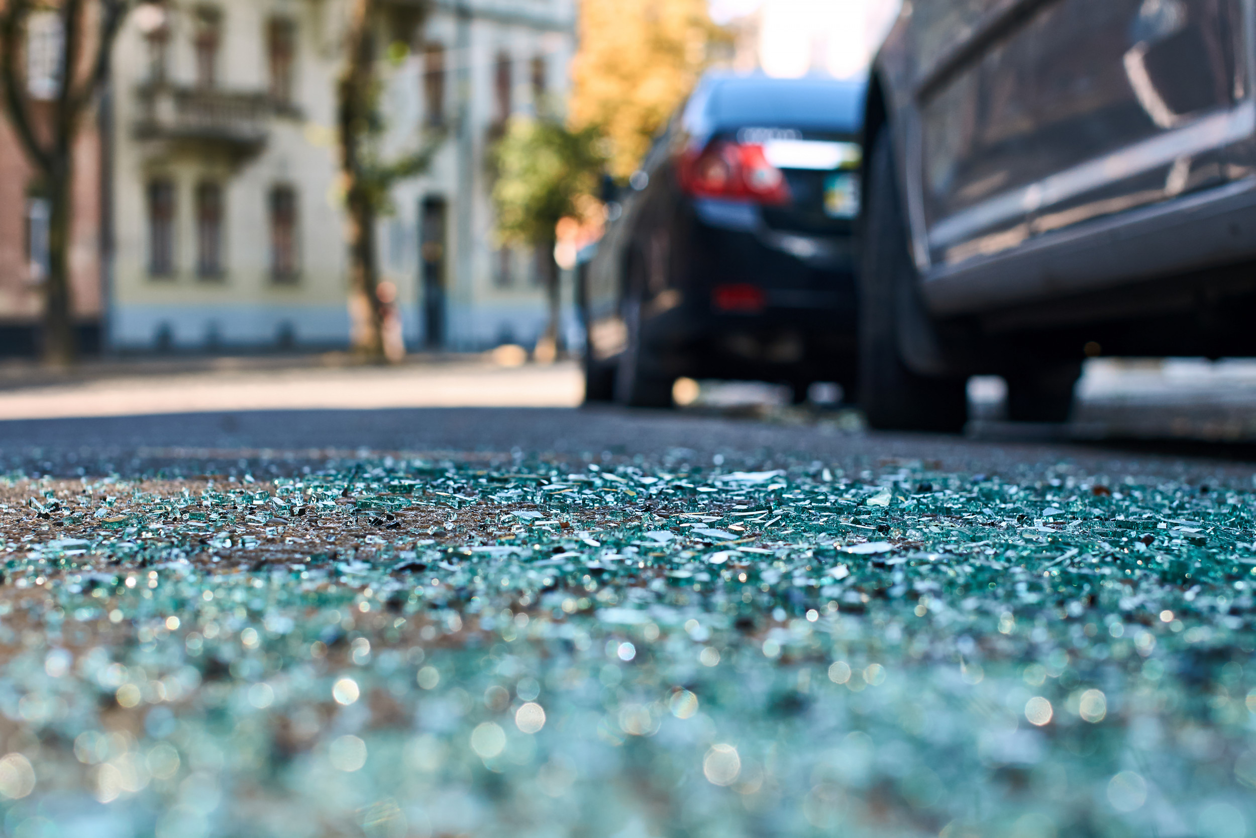 Driver Crashes Into Business After Crossing Seven Lanes of Traffic in Viral Video