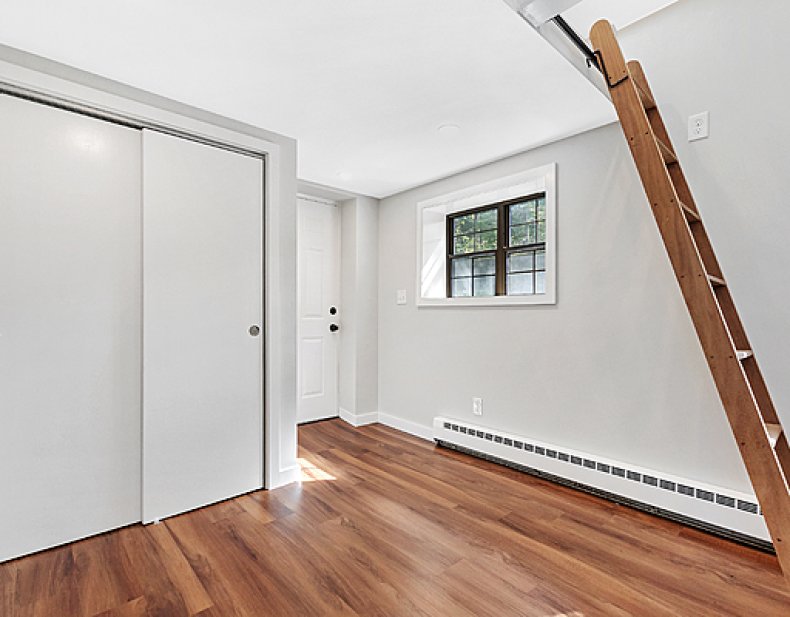 Inside of the tiny home