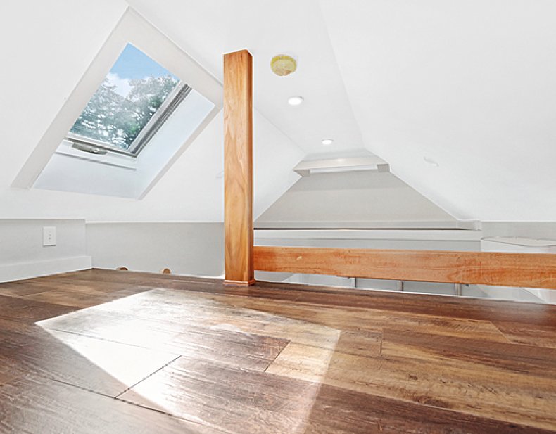 Loft in the tiny home