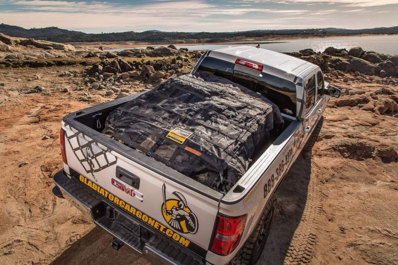 The Gladiator Heavy-Duty Truck Cargo Net