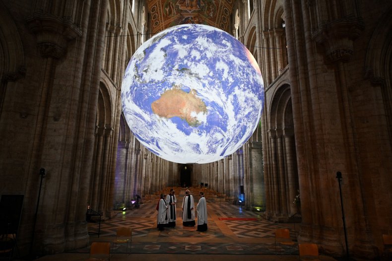 Luke Jerram's installation "Gaia" 