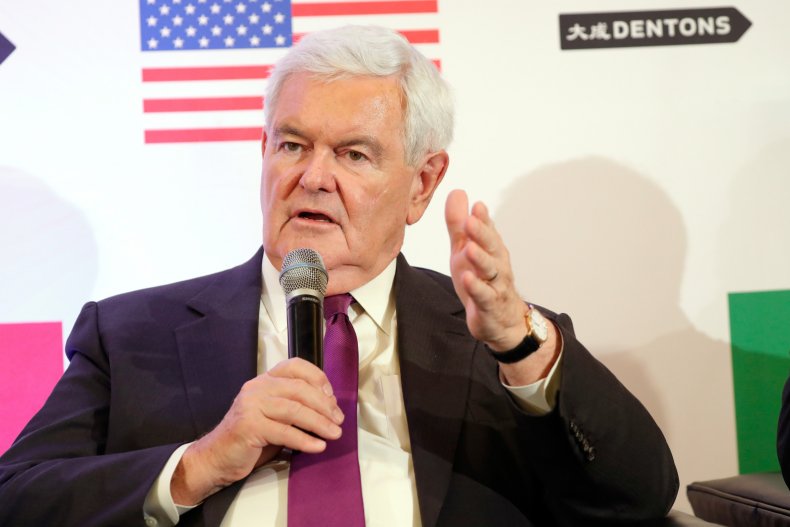Newt Gingrich radical left