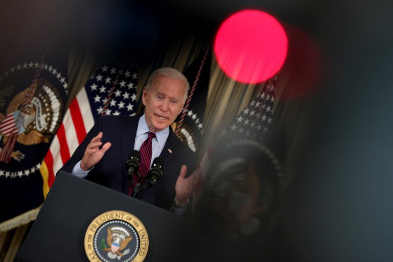 Joe Biden at the White House.