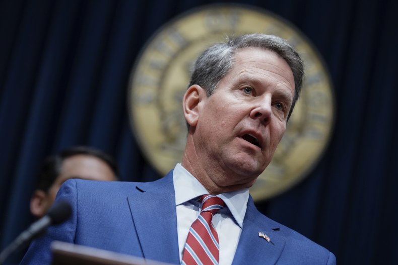 Trump attacks Georgia Gov. Kemp