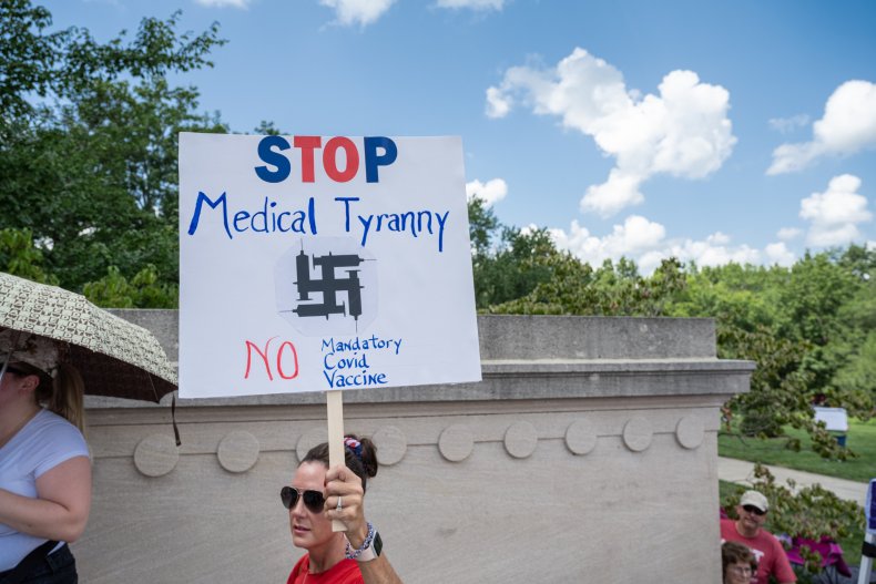 Anti-Vaccine Protest