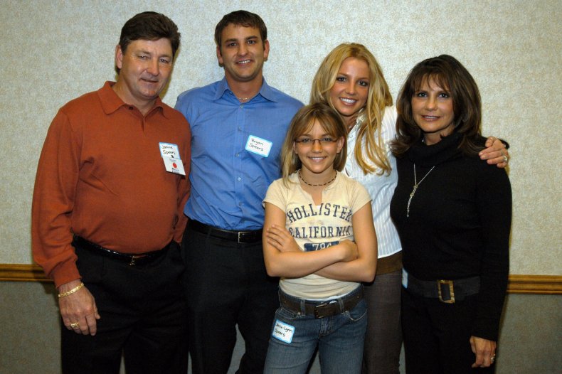 Britney Spears and her family