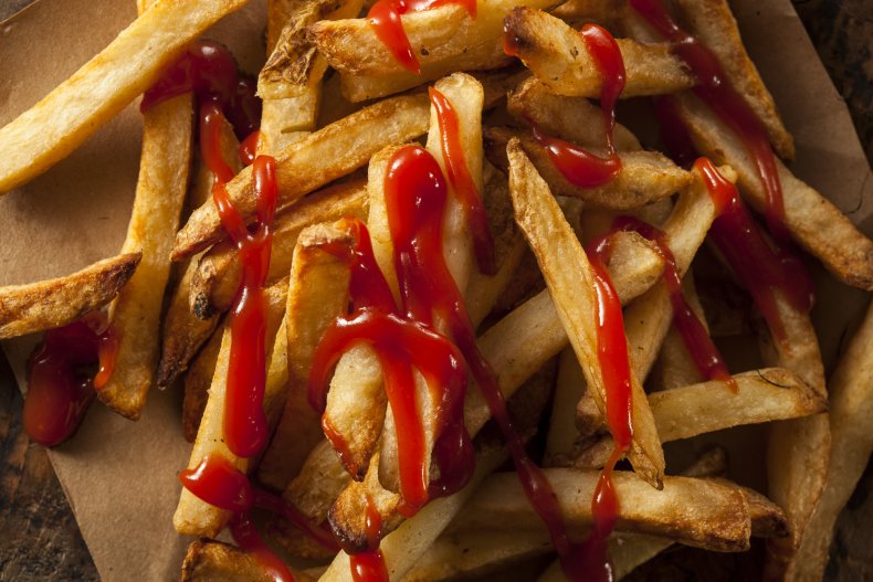 File photo of chips and sauce. 