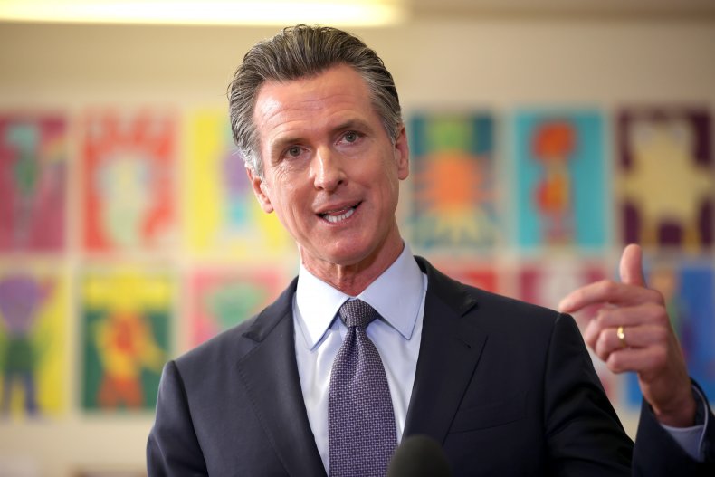 gavin newsom speaking in san francisco