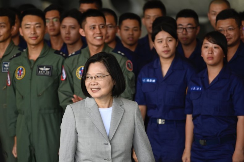 Taiwan President Warns China After Warplane Surge