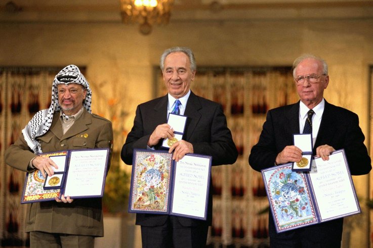 PLO, Arafat, Israel, Peres, Rabin, Oslo, Accords