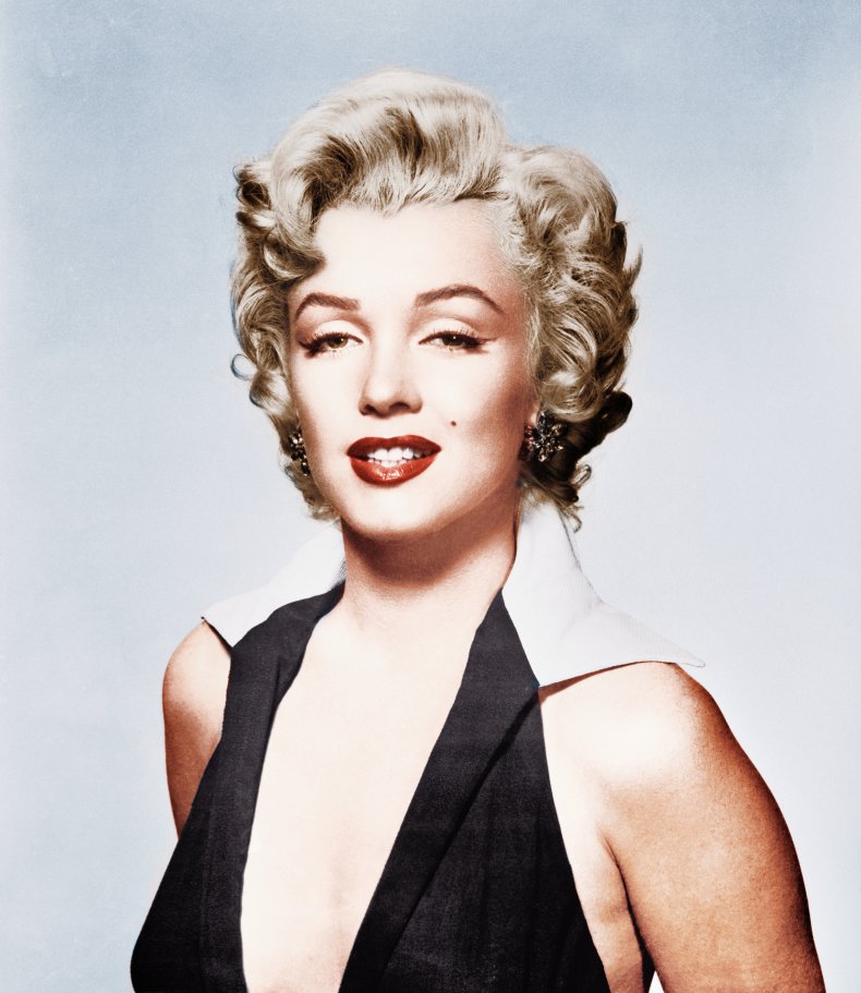 Iconic image of Marilyn Monroe. 
