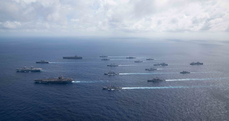 U.S. and Allied Navies Conduct Maritime Drills