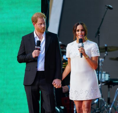 Harry and Meghan at Global Citizen