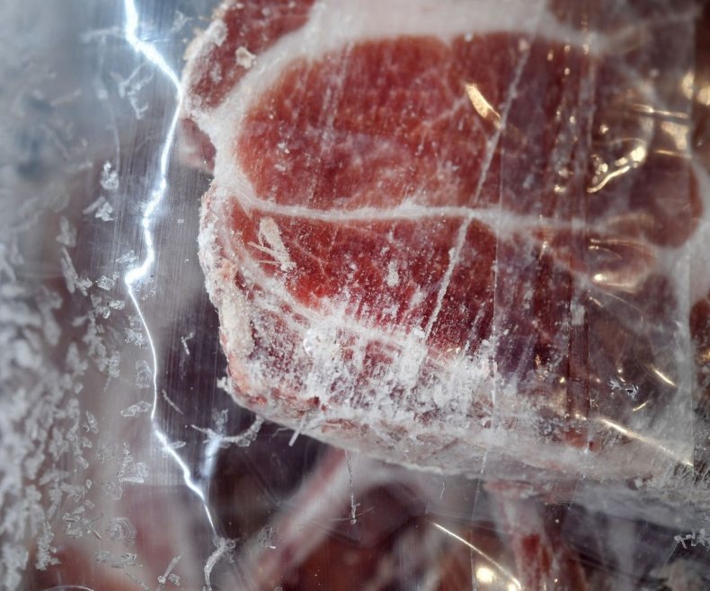Frozen meat