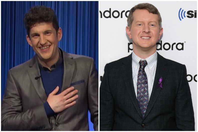 "Jeopardy!" stars Matt Amodio and Ken Jennings