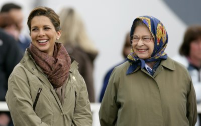 Princess Haya and Queen Elizabeth II Princess Haya and Queen Elizabeth II