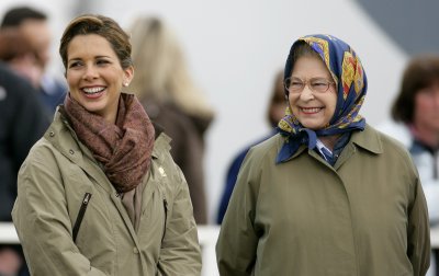 Princess Haya and Queen Elizabeth II