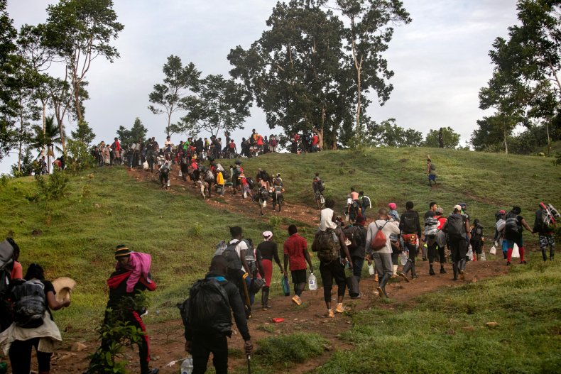 Migrants Trek Toward U.S.