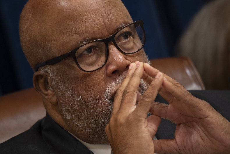 Bennie Thompson Attends the House Select Committee