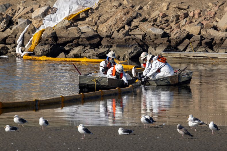 California oil spill
