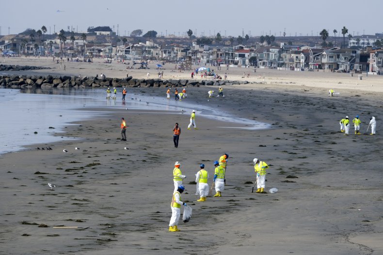California oil spill